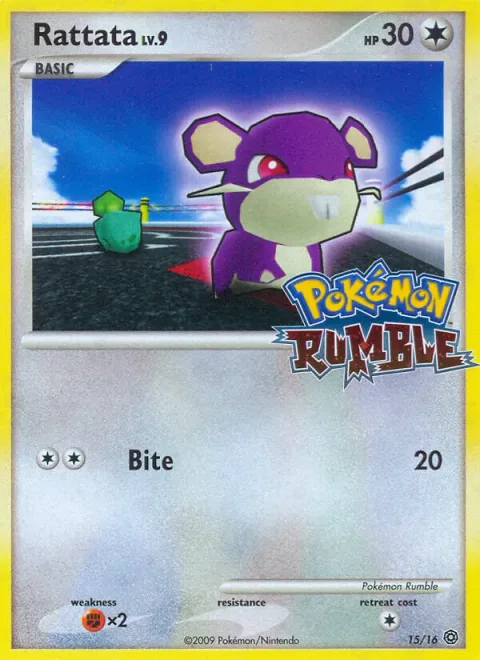 Rattata Lv.9 [Bite]