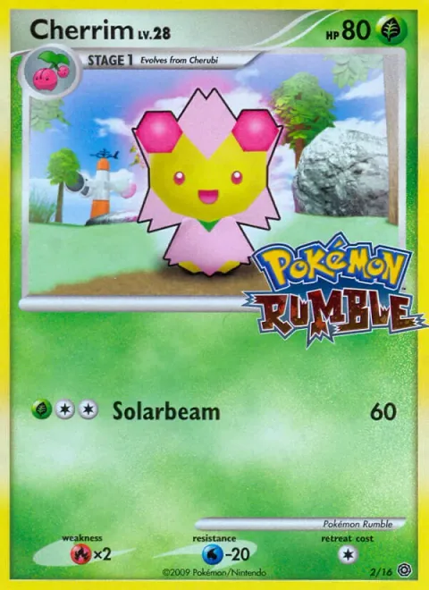 Cherrim Lv.28 [Solarbeam]