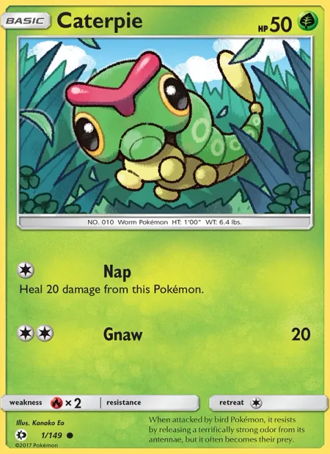 Caterpie [Nap | Gnaw]