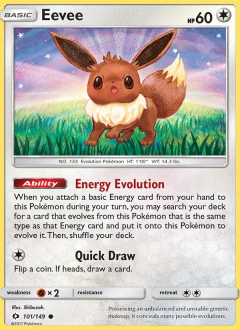 Eevee [Energy Evolution | Quick Draw]