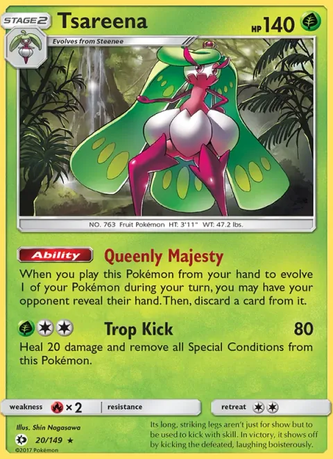 Tsareena [Queenly Majesty | Trop Kick]