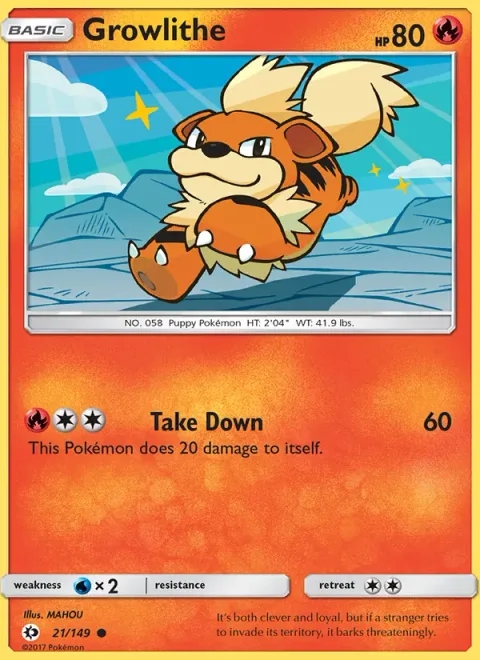 Growlithe [Take Down]