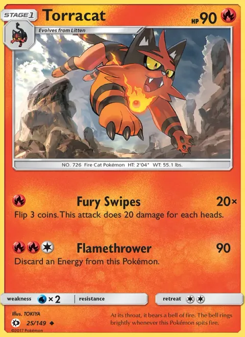Torracat [Fury Swipes | Flamethrower]