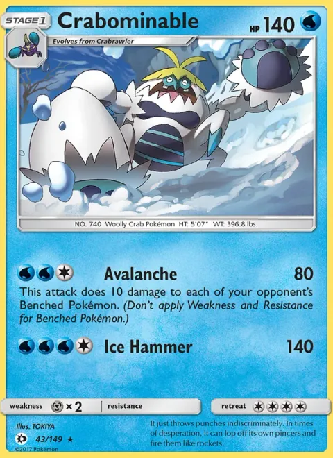 Crabominable [Avalanche | Ice Hammer]