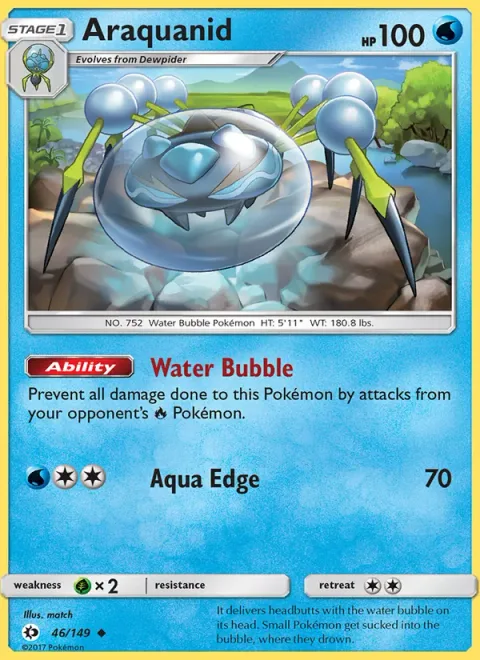 Araquanid [Water Bubble | Aqua Edge]