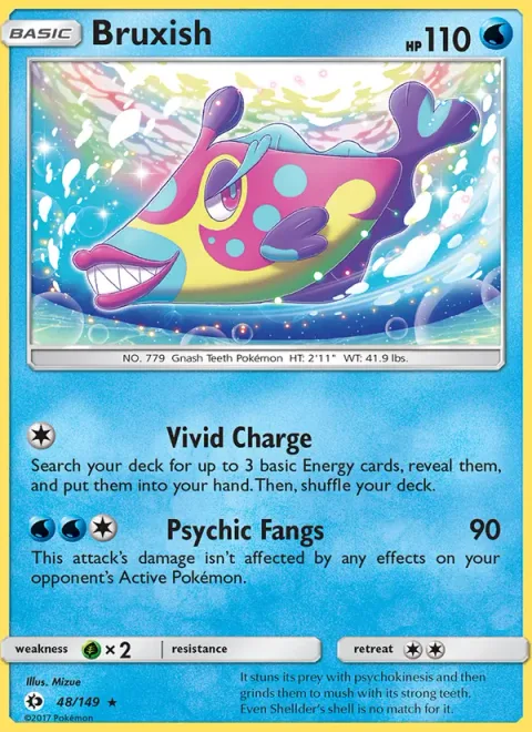 Bruxish [Vivid Charge | Psychic Fangs]