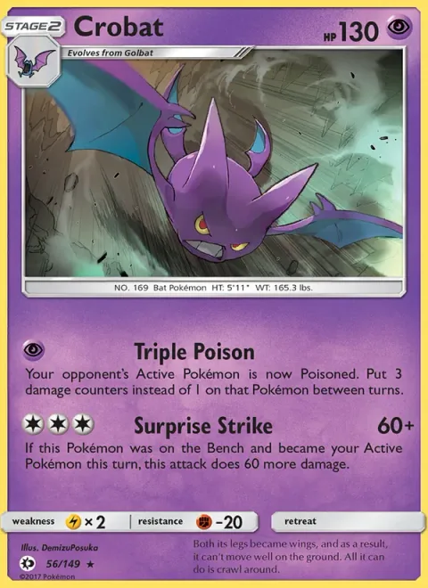 Crobat [Triple Poison | Surprise Strike]