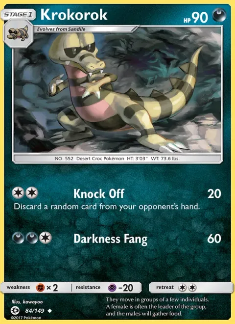 Krokorok [Knock Off | Darkness Fang]