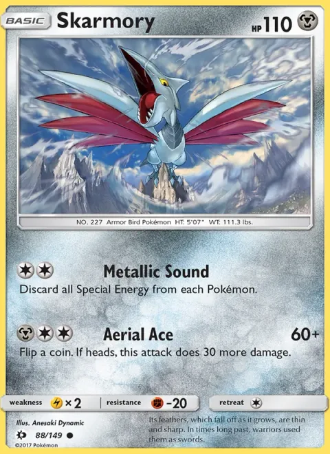 Skarmory [Metallic Sound | Aerial Ace]