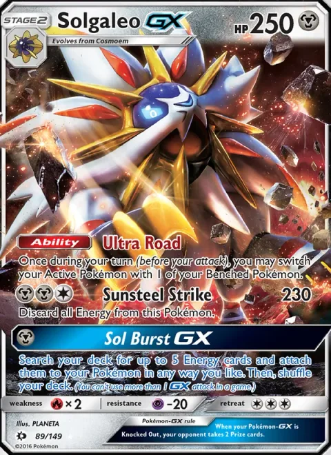Solgaleo GX [Ultra Road | Sunsteel Strike | Sol Burst GX]