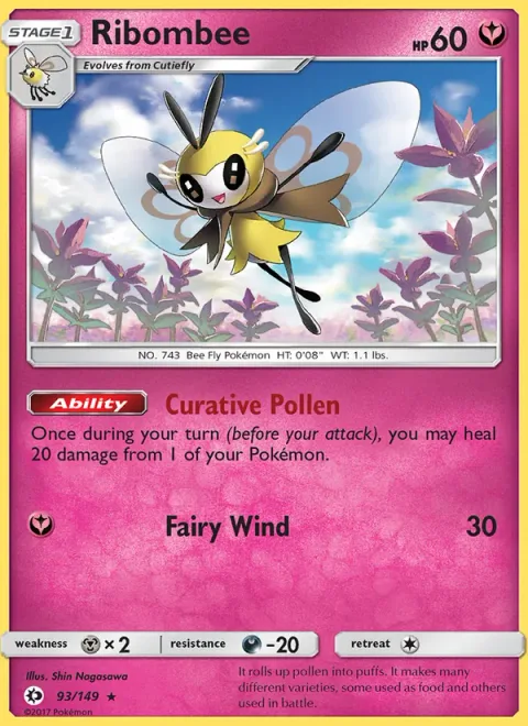 Ribombee [Curative Pollen | Fairy Wind]