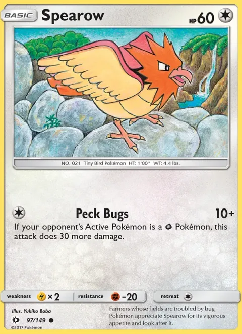 Spearow [Peck Bugs]