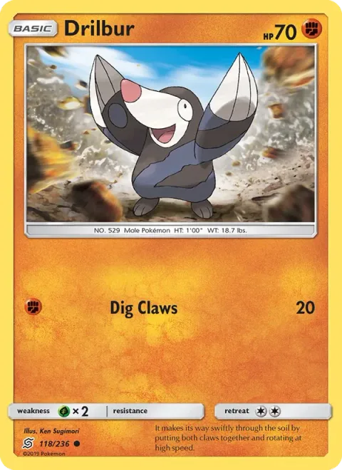 Drilbur [Dig Claws]