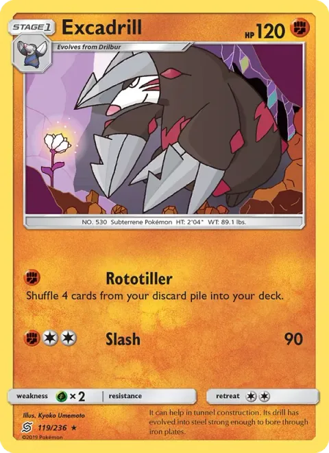 Excadrill [Rototiller | Slash]
