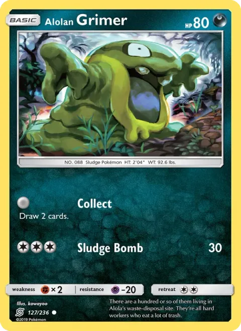 Alolan Grimer [Collect | Sludge Bomb]