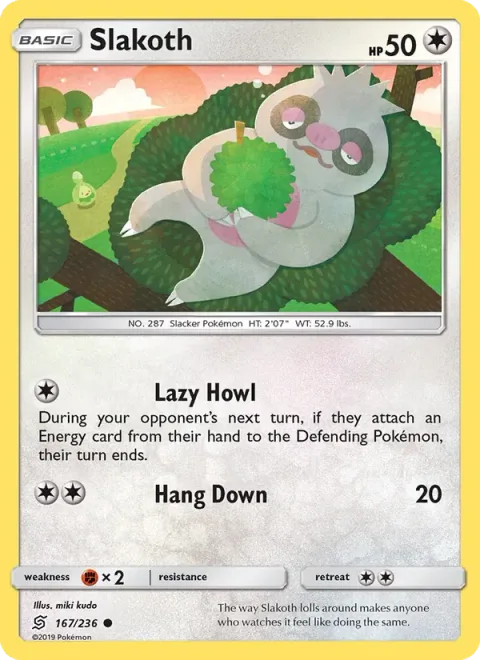 Slakoth [Lazy Howl | Hang Down]