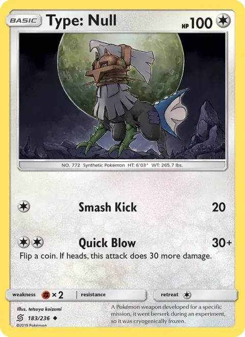 Type: Null [Smash Kick | Quick Blow]
