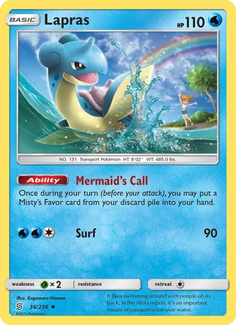 Lapras [Mermaid's Call | Surf]