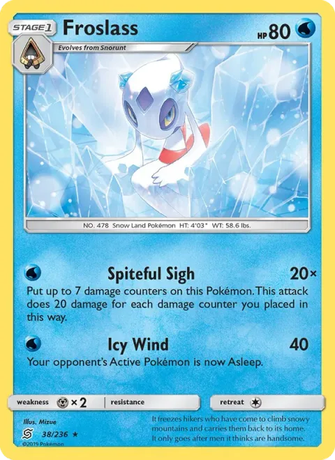 Froslass [Spiteful Sigh | Icy Wind]
