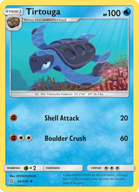 Tirtouga [Shell Attack | Boulder Crush]