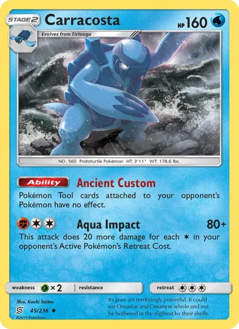 Carracosta [Ancient Custom | Aqua Impact]