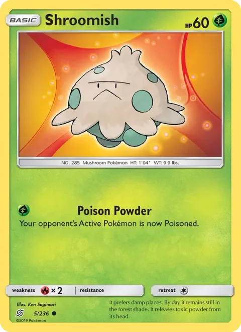 Shroomish [Poison Powder]