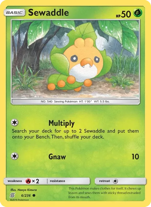 Sewaddle [Multiply | Gnaw]