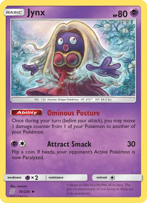 Jynx [Ominous Posture | Attract Smack]