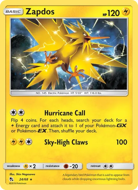 Zapdos [Hurricane Call | Sky-High Claws]