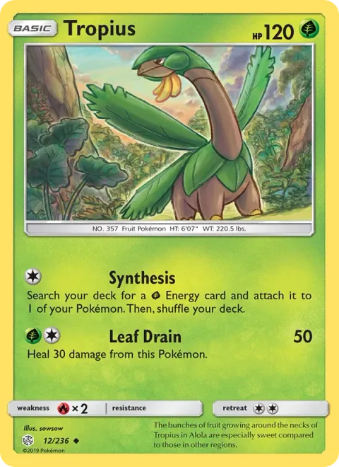 Tropius [Synthesis | Leaf Drain]
