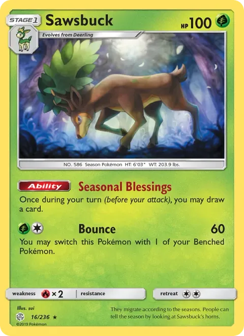 Sawsbuck [Seasonal Blessings | Bounce]