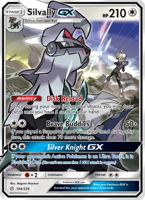 Silvally GX [Disk Reload | Brave Buddies | Silver Knight GX]