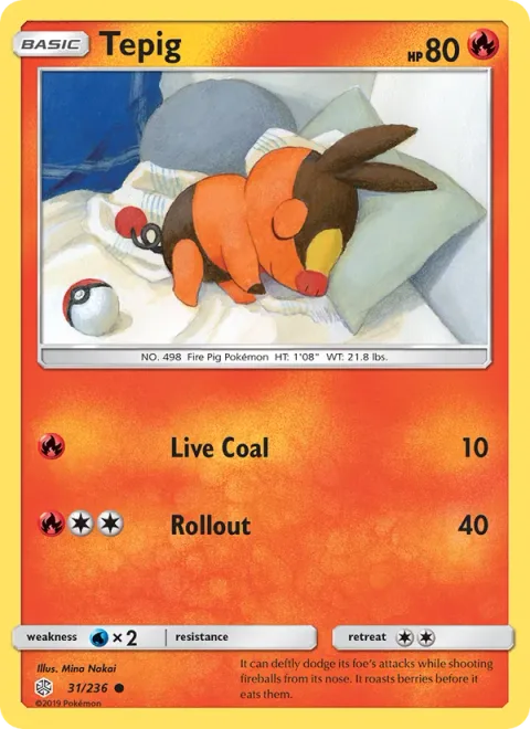 Tepig [Live Coal | Rollout]