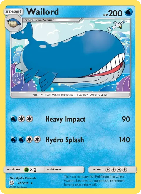 Wailord [Heavy Impact | Hydro Splash]