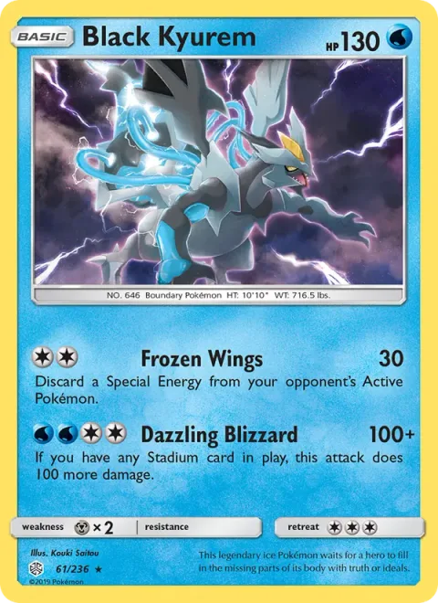 Black Kyurem [Frozen Wings | Dazzling Blizzard]