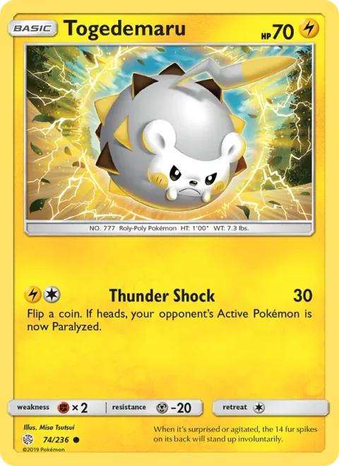 Togedemaru [Thunder Shock]