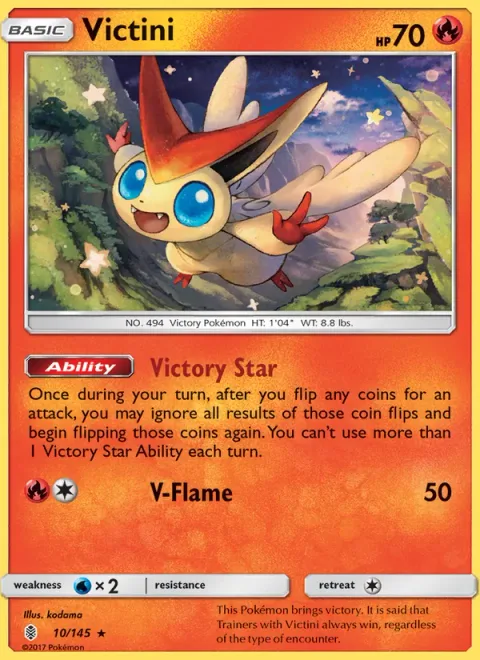 Victini [Victory Star | V-Flame]