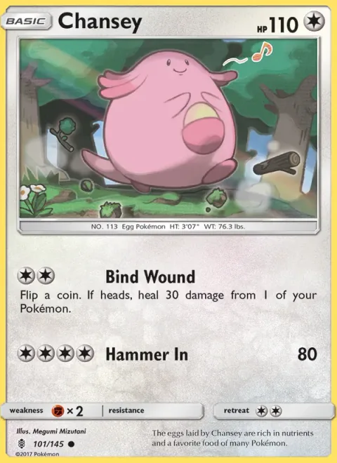 Chansey [Bind Wound | Hammer In]