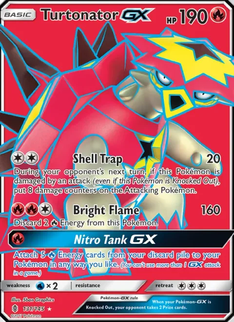Turtonator GX [Shell Trap | Bright Flame | Nitro Tank GX]