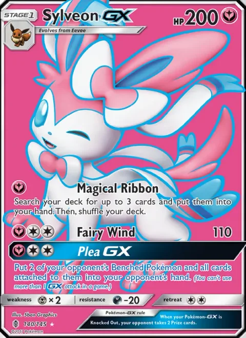 Sylveon GX [Magical Ribbon | Fairy Wind | Plea GX]