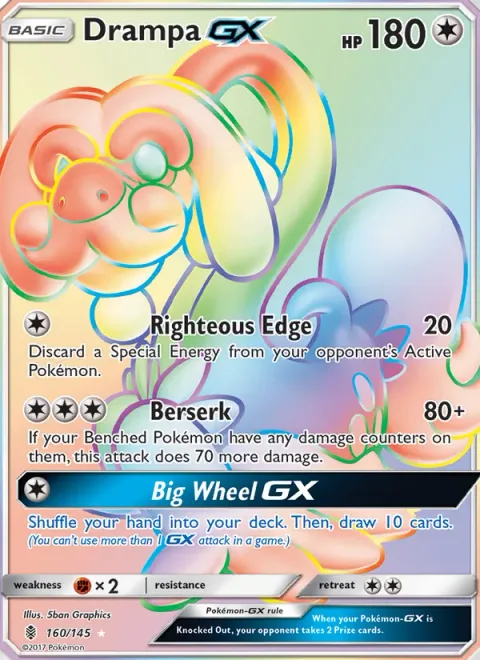 Drampa GX [Righteous Edge | Berserk | Big Wheel GX]