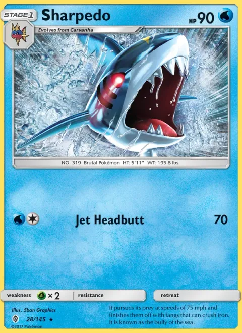 Sharpedo [Jet Headbutt]