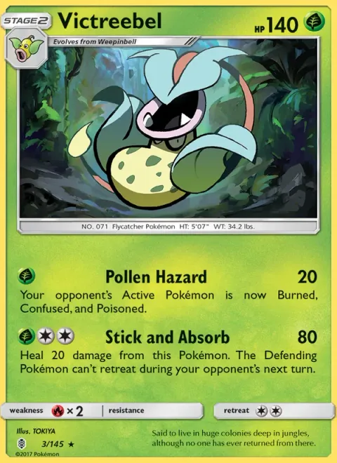 Victreebel [Pollen Hazard | Stick and Absorb]