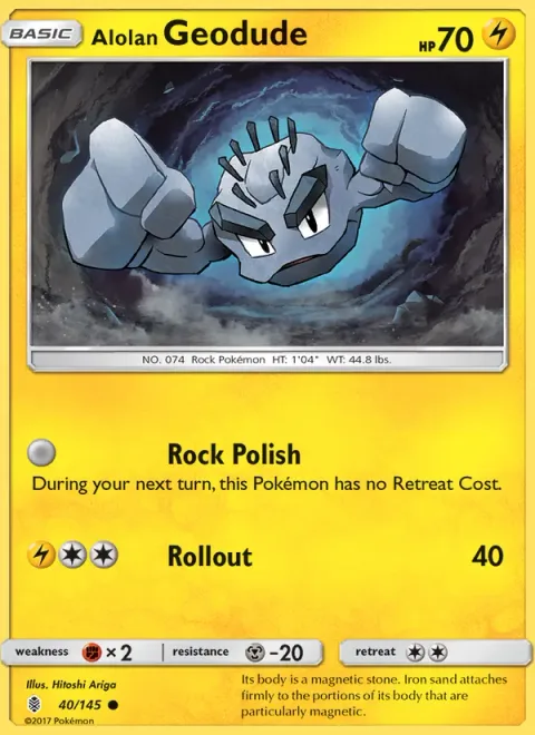 Alolan Geodude [Rock Polish | Rollout]