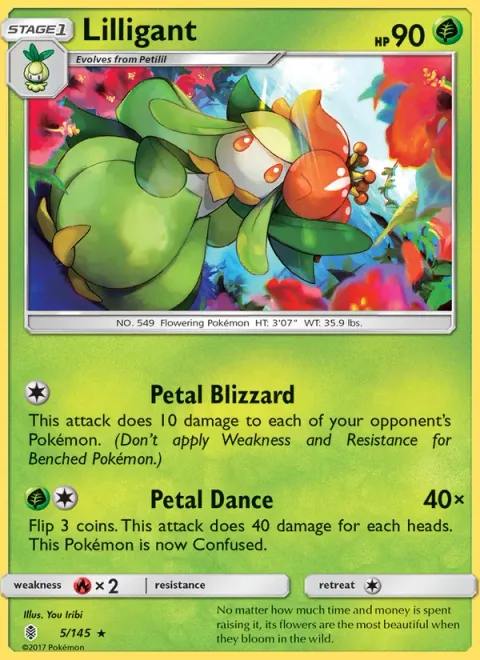 Lilligant [Petal Blizzard | Petal Dance]