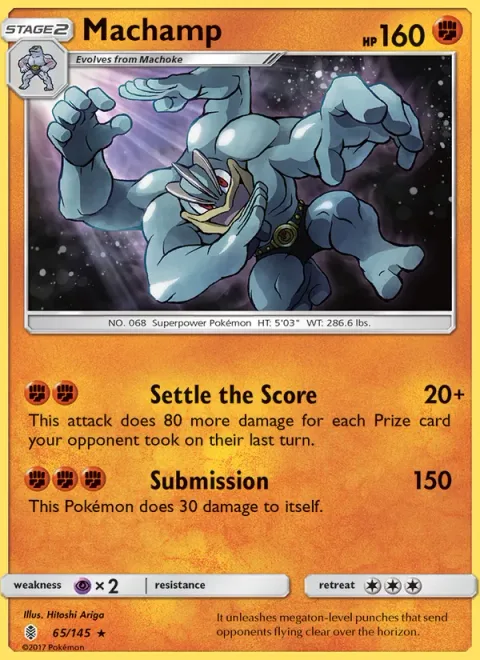 Machamp [Settling the Score | Submission]