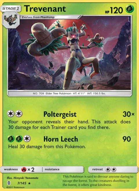 Trevenant [Poltergeist | Horn Leech]