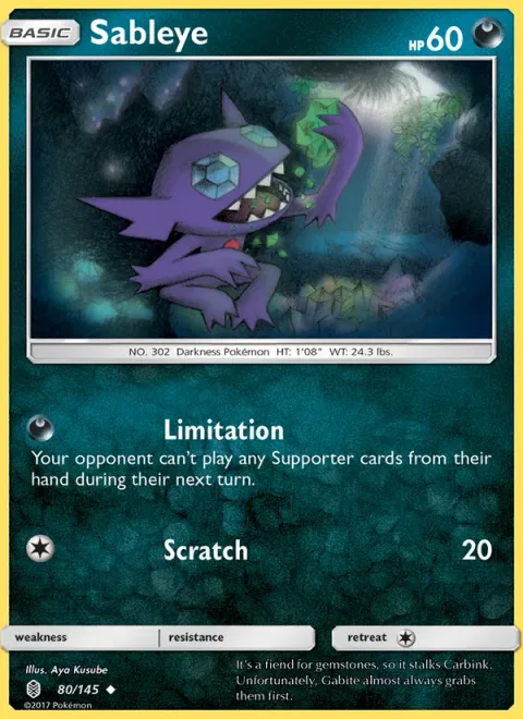 Sableye [Limitation | Scratch]