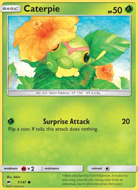 Caterpie [Surprise Attack]
