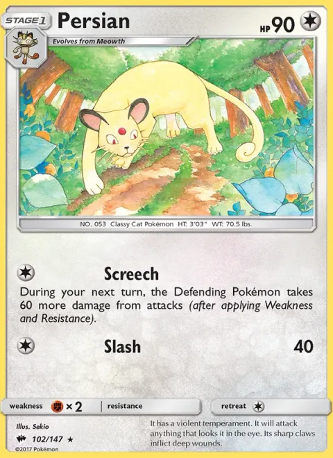 Persian [Screech | Slash]